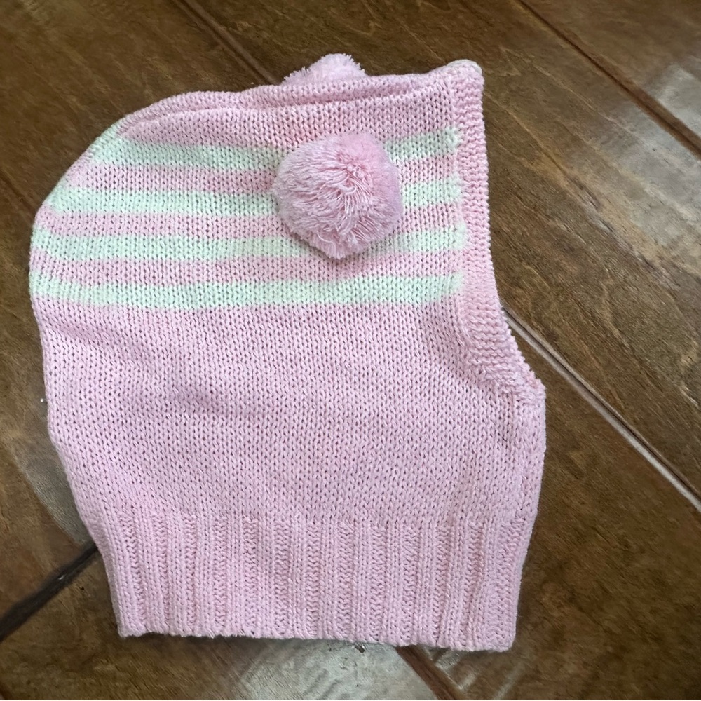 XL Pompom Dog Winter Hat
